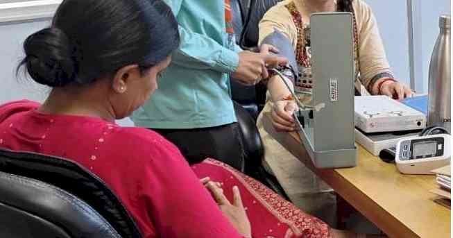 बीएमयू में स्वास्थ्य जांच एवं जागरूकता शिविर आयोजित