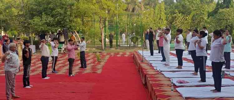 अंतर्राष्ट्रीय योग दिवस-2026 के मद्देनजर योग प्रोटोकॉल प्रशिक्षण कार्यक्रम आयोजित