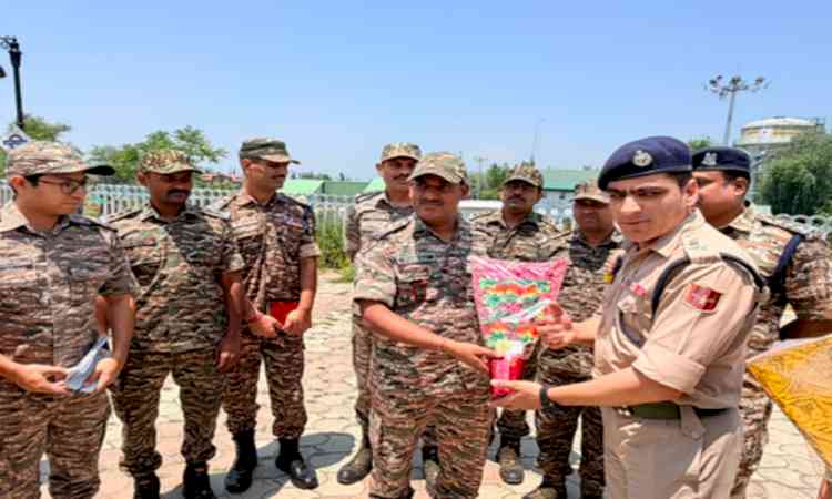 J&K Police welcomes CAPF companies deployed for Shri Amarnath Yatra 2026