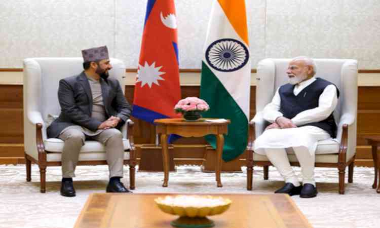 PM Modi meets Nepal's ruling RSP chief Rabi Lamichhane, says looking forward to close cooperation
