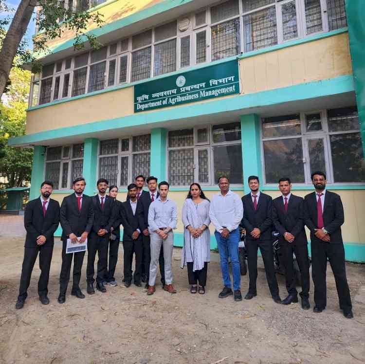 MBA Agribusiness Management Students Secure Prestigious Internship Opportunities