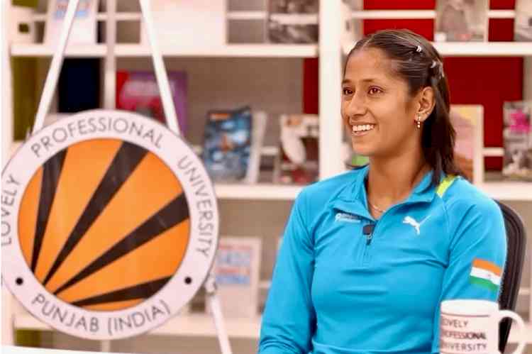 LPU Student Pooja Singh Rewrote Indian Athletics History with National Record and Asian U20 Gold