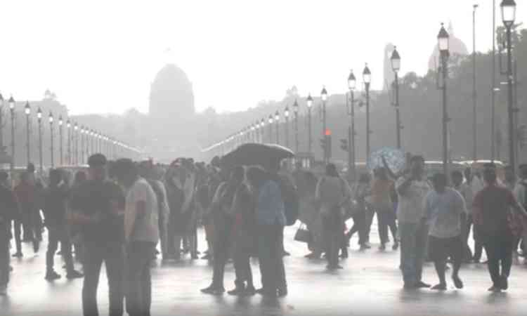 Heavy rain, gusty winds bring much-needed relief from heatwave in Delhi-NCR
