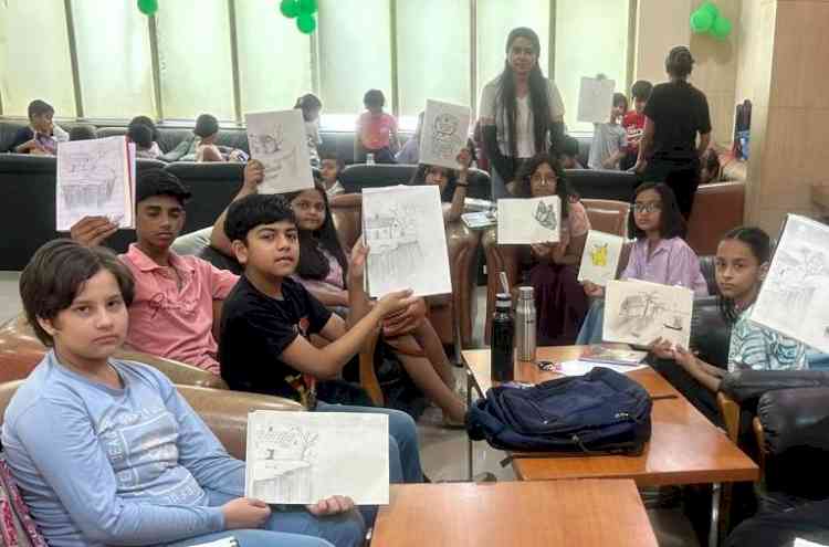 समर कैंप में खेल-खेल में बच्चे निखार रहे प्रतिभा