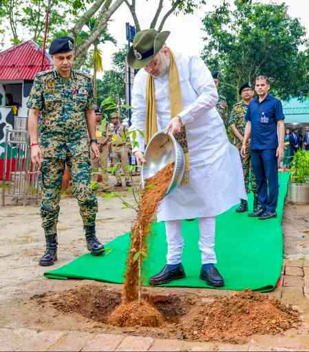 CAPF planted 6.40 crore trees in 8 years: HM Amit Shah