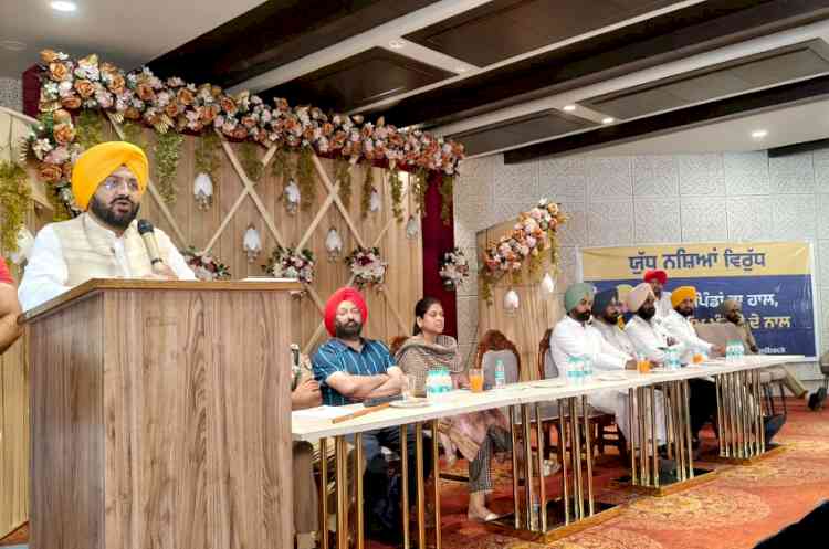 Yudh Nasheyan Virudh enters into decisive phase- Cabinet Minister Tarunpreet Singh Sond