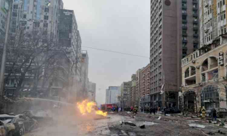 St. Petersburg under massive Ukrainian drone attack