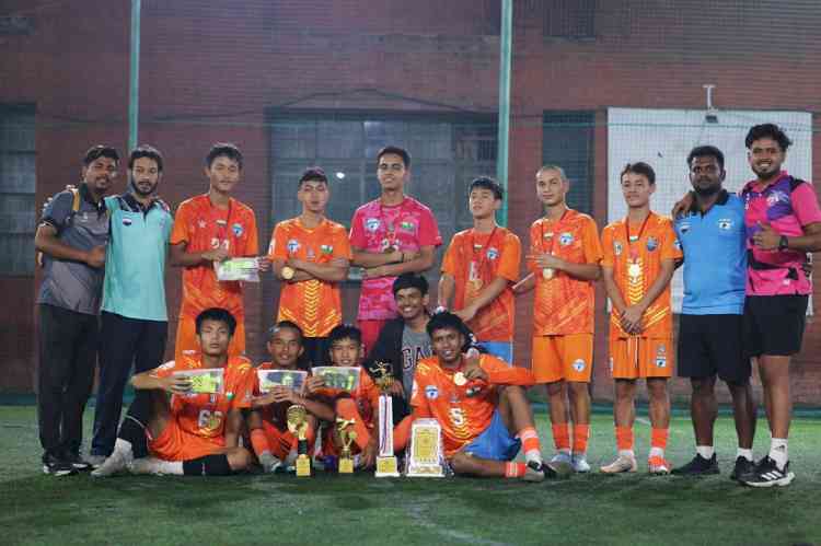 Minerva Academy FC wins the 6-a-Side Royal Championship by defeating Chandigarh Football Academy