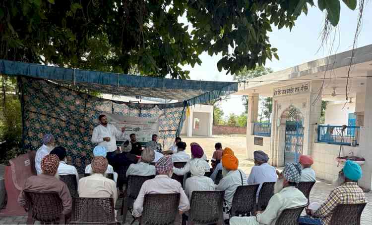 IPS Foundation and Chambal Fertilizer Hold Awareness Campaign on DSR Method for Farmers in Village Lamma 