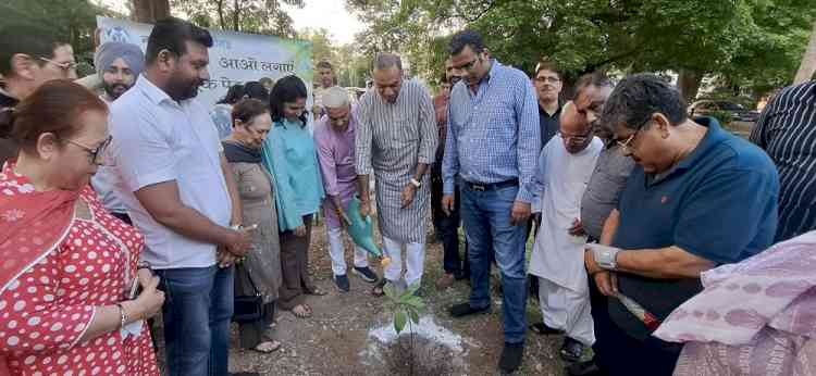 World Environment Day: Sanjay Tandon leads tree plantation drive in Chandigarh, calls for collective action to protect nature