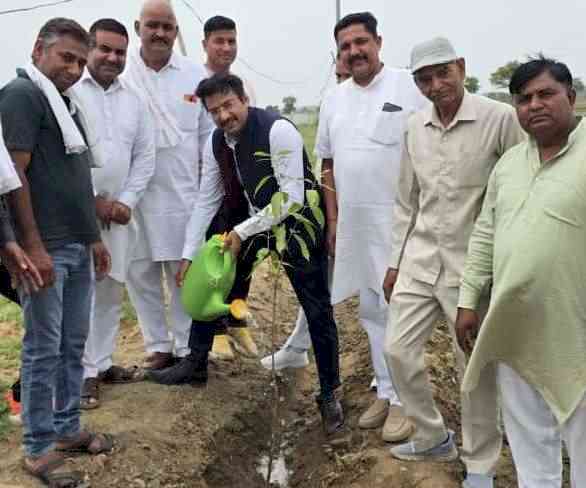पेड़ लगाने का साथ-साथ उनकी देखभाल व संरक्षण भी जरूरीः ओएसडी फौगाट