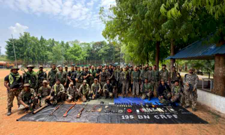 Major Naxal explosive cache seized in Dantewada, pressure cooker IEDs neutralised