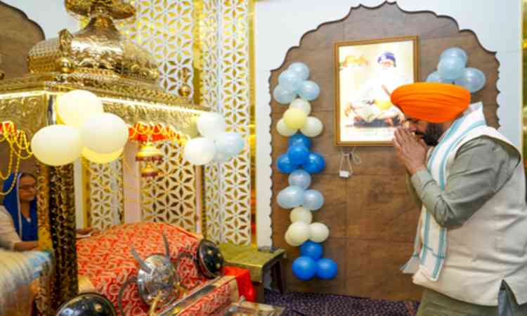 Life of Guru Amar Das shining beacon for humanity, says Haryana CM