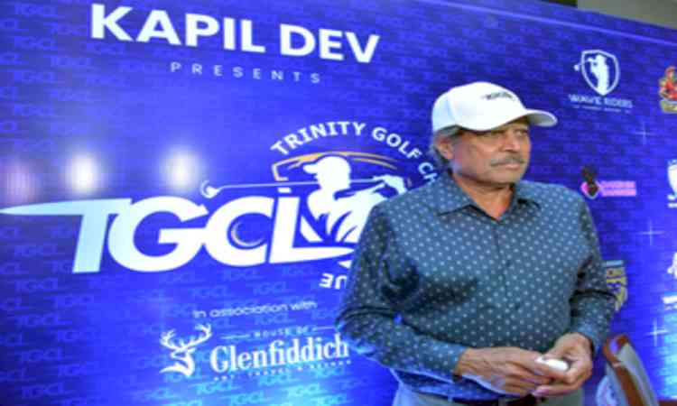 'Confident that our golfers will carry the national flag with pride', says PGTI president Kapil Dev