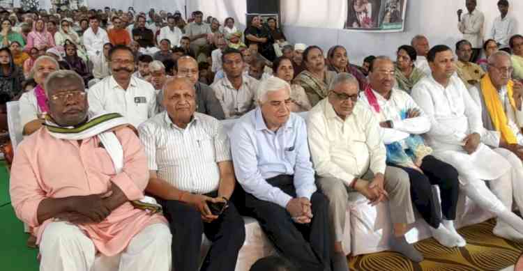श्रद्धा, भक्ति और जनसेवा के भाव के साथ श्रीमद्भागवत कथा संपन्न