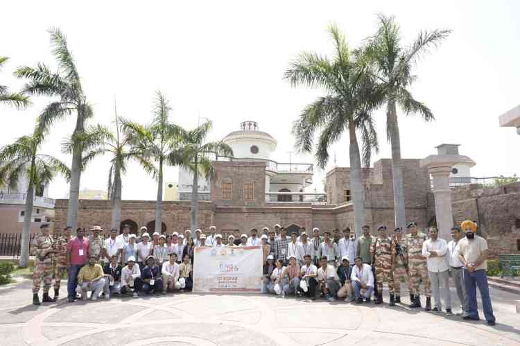 Bihar Delegation under Yuva Sangam Visits Industry, Heritage and Civilisation Sites