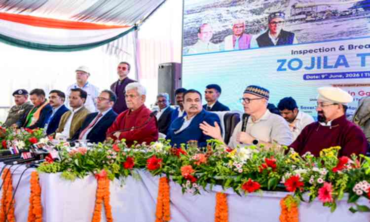 Nitin Gadkari initiates breakthrough blast at Zojila Tunnel, announces saving of Rs 5,000 crore in construction