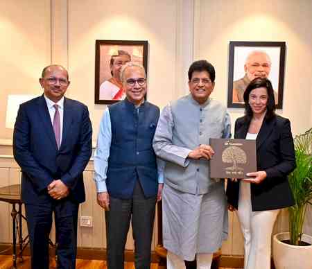 Piyush Goyal meets EY Global Chair, discusses investment avenues