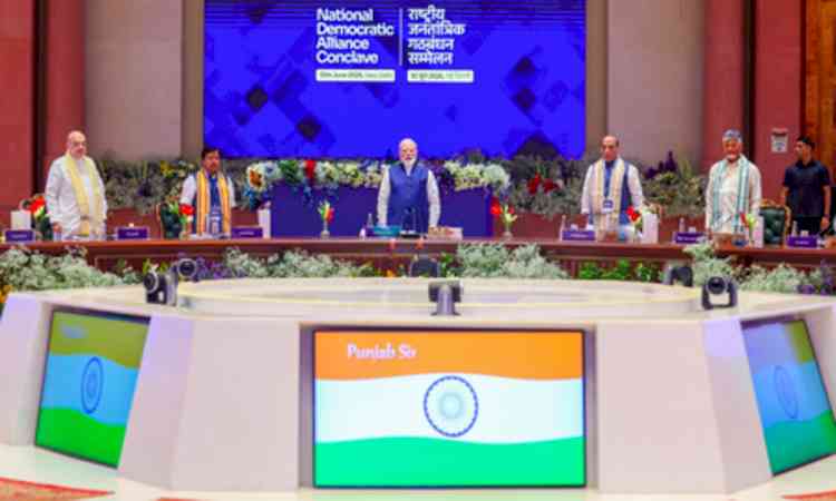 PM Modi praises Indian sportspersons, calls for ambitious Olympic goals at NDA Conclave