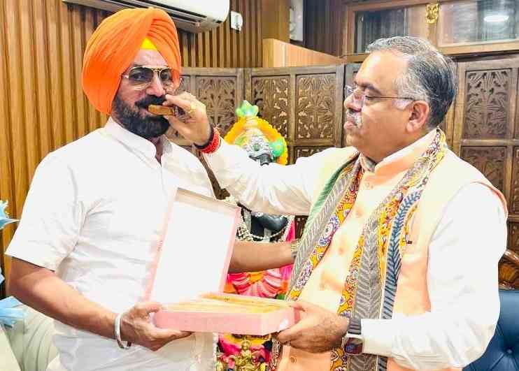 Tarun Chugh’s Rajya Sabha Nomination a Victory for Every BJP Worker and a Proud Moment for Punjab: Sukhminderpal Singh Grewal