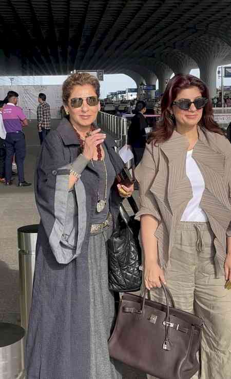 Three generations Dimple Kapadia, Twinkle Khanna, Nitara serve fashion goals at airport 