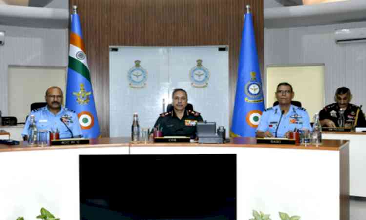 CDS Subramani stresses jointness during visit to Western Air Command HQ