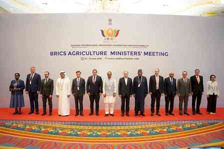 India urges BRICS nations to empower small farmers, ensure food security