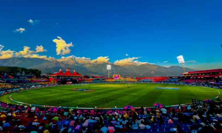 Cricket, spirituality come together ahead of ODI in Dharamsala!