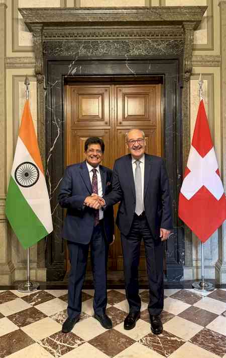 India, Switzerland reaffirm commitment to deepen economic ties under TEPA: Piyush Goyal