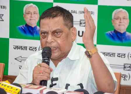 Bihar: Neeraj Kumar slams Tejashwi over toilet claim, raises Rabri’s jewellery row