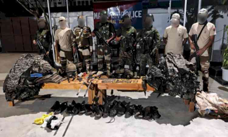 Manipur: 3 militants among 6 arrested, large cache of arms and drugs seized