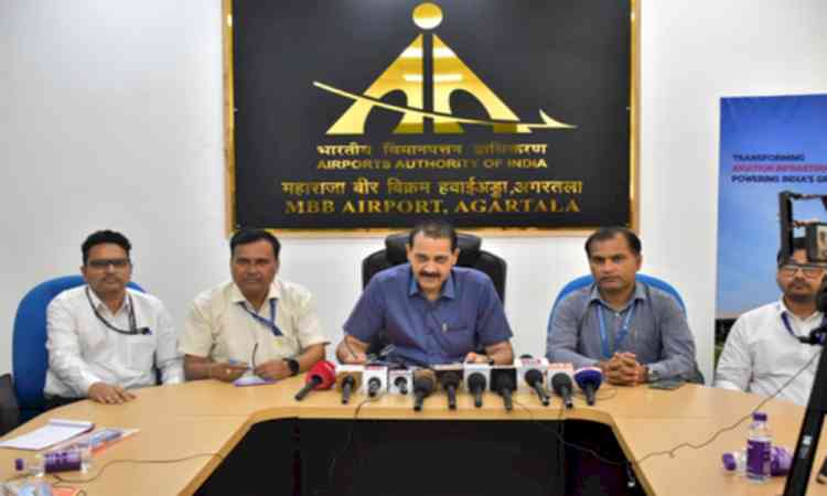 Agartala Airport logs 68.53 pc rise in passenger traffic over 11 years