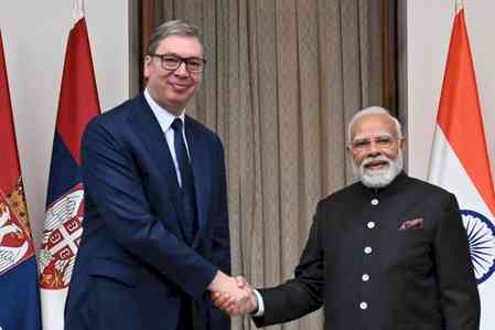 PM Modi thanks Serbian President for 'heartfelt wishes' on becoming longest serving Indian PM