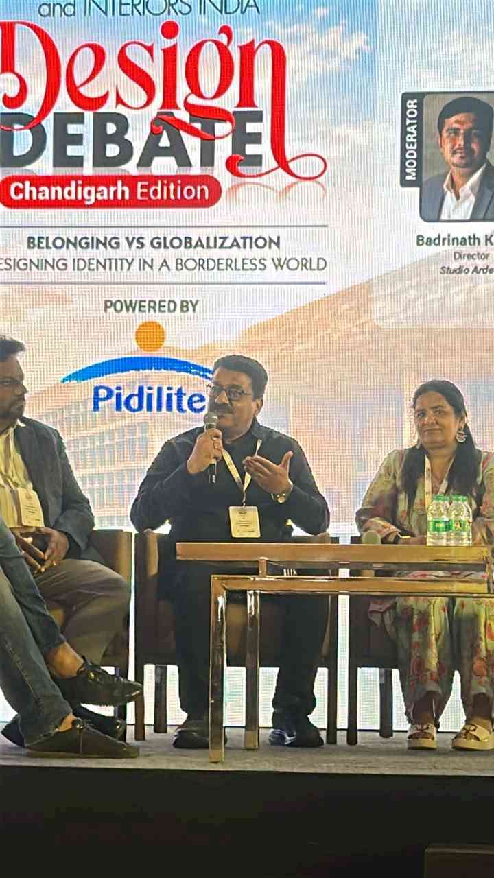 Ar. Sanjay Goel Shares Insights at Design Debate on 