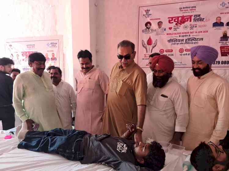 World Blood Donor Day: Sanjay Tandon Applauds Blood Donors