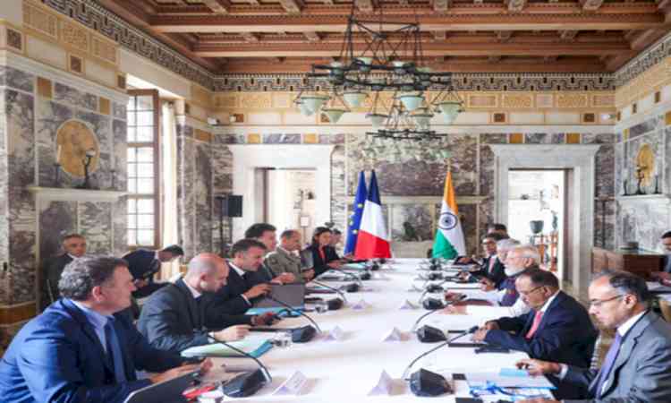 PM Modi holds 'exceptionally productive' talks with French President