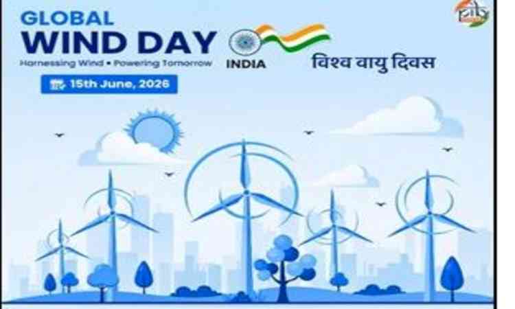 India to host Global Wind Day with eye on 100 GW capacity by 2030
