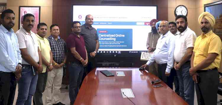 IKG PTU Vice-Chancellor Prof. (Dr.) Susheel Mittal Launches Online Centralized Admission Counselling Portal