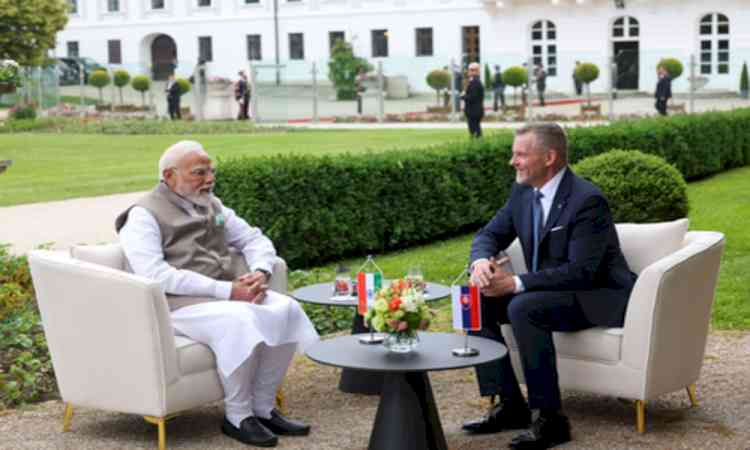 PM Modi, Slovak Prez discuss diverse subjects during their talks in Bratislava