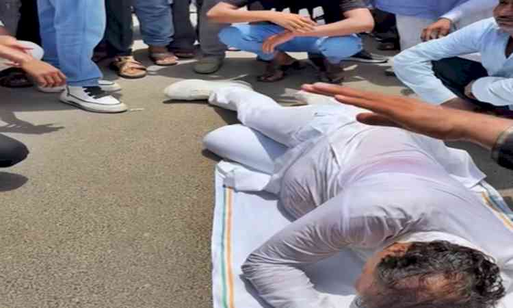 Ex-Rajasthan minister Rajendra Gudha collapses during march against Islampur renaming proposal