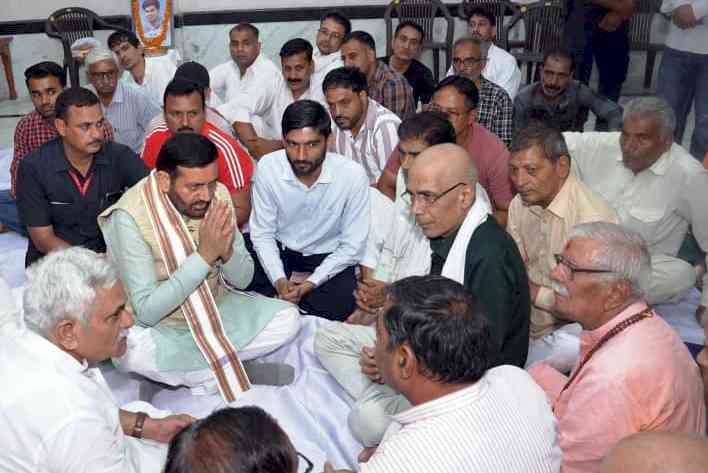 CM Nayab Singh Saini Visits D-Park Arsen Site; Assesses Damage to Shops and Visits Residences of the Deceased to offer Condolences to Bereaved Families