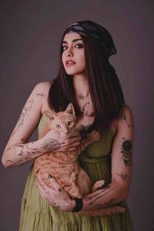 Adah Sharma’s Full-Body Tattoo Look Becomes an Internet Mystery