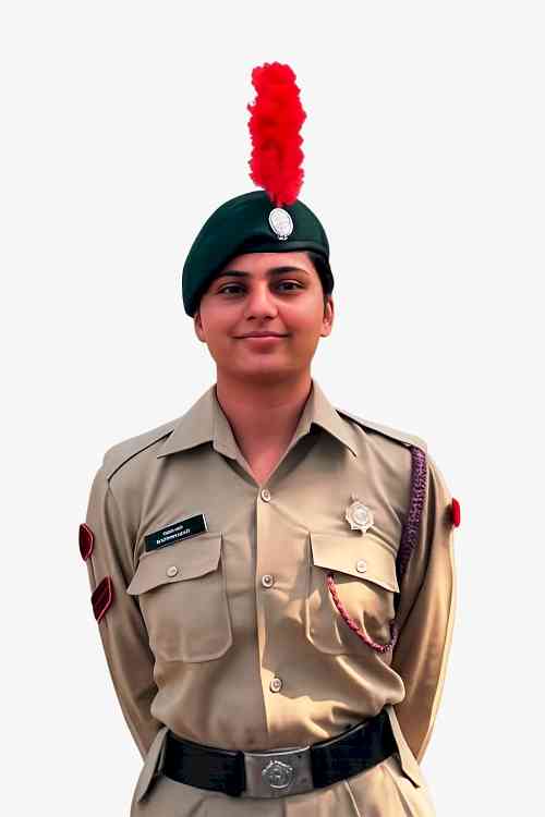 DAV University B.Pharm. Student and NCC Cadet Secures Second Position in Inter Group Sports Shooting Competition