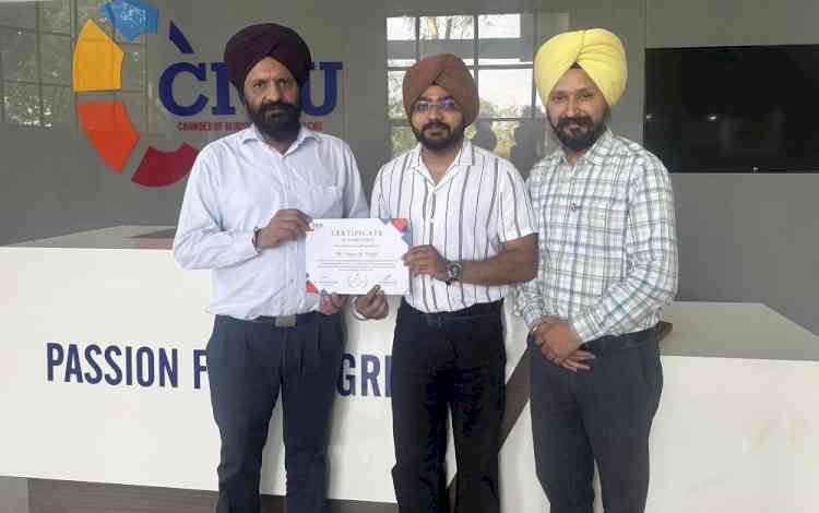 CICU Appoints Superjit Singh as Brand Ambassador; Celebrates Placement Success of 3D Printing Trainee