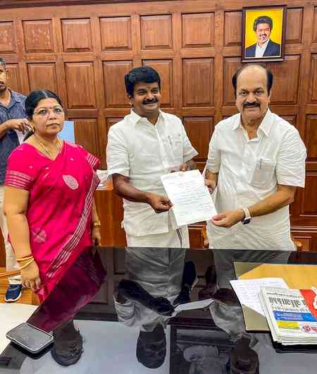 AIADMK MLA Vijayabhaskar resigns from TN Assembly amid renewed political uncertainty