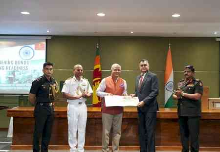 India hands over military equipment to Sri Lanka, strengthening partnerships