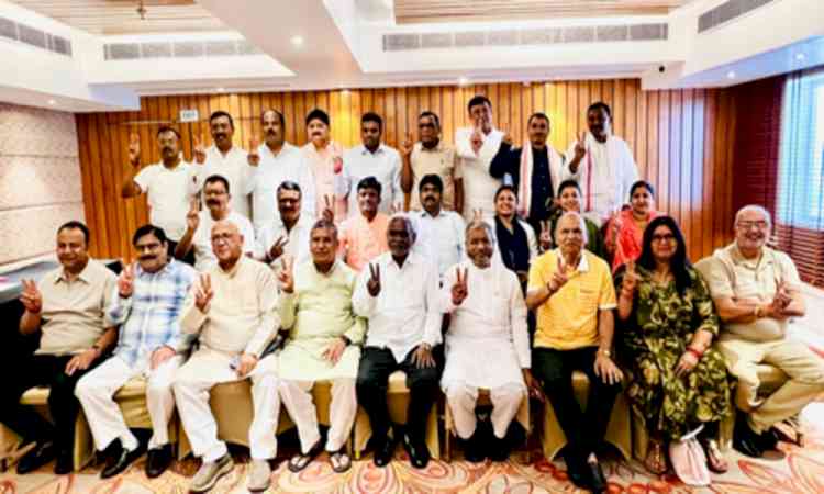 Jharkhand RS polls: NDA holds mock poll, claims Nathwani's win certain