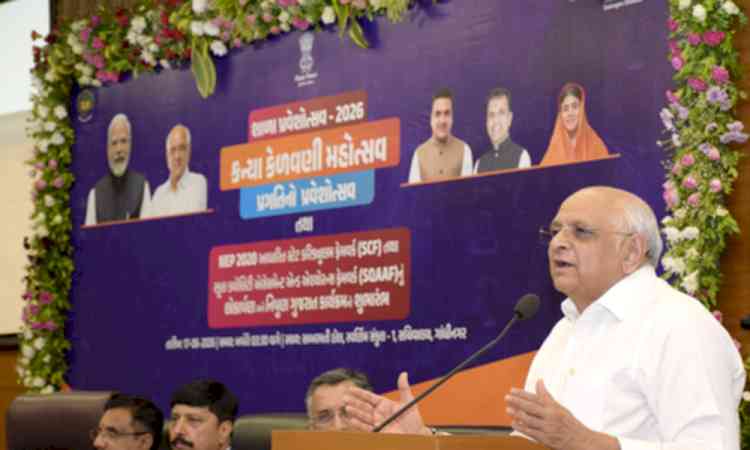 Gujarat CM Patel urges 100pc school enrolment, says no child should be left out of education