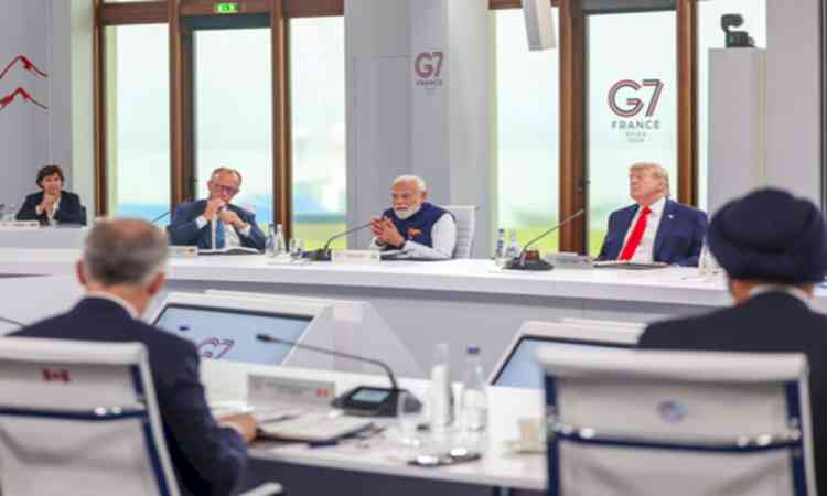 PM Modi urges global AI standards, child safety at G7 Summit