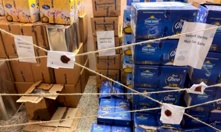 6,500 litres of adulterated ghee, raw material seized during raids in Delhi, Haryana